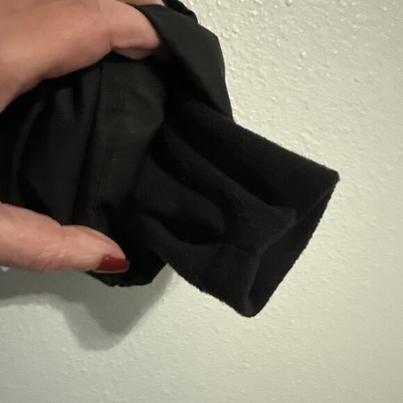 LANDS' END Little Girls 4 (S) Fleece Lined ThermoPlume Hooded Coat Puffer Fur - Picture 4 of 6